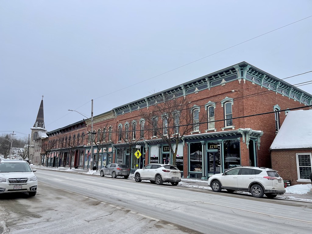 Downtown Keeseville, New York. On the Chesterfield side of… Flickr