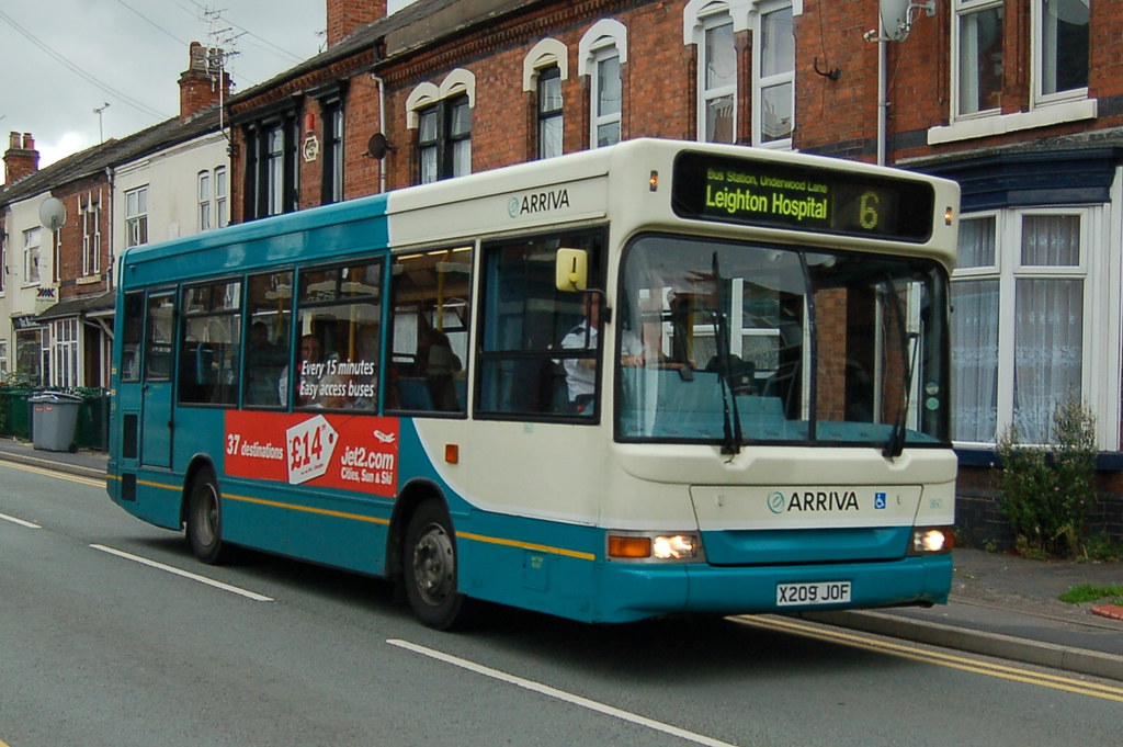 Arriva Dennis Dart SLF 860 X209JOF Crewe Arriva Midlands… Flickr