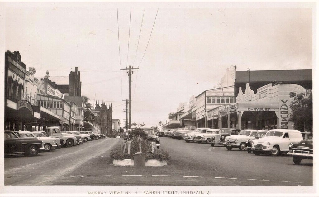 Rankin Street, Innisfail, Qld circa 1960 a photo on Flickriver