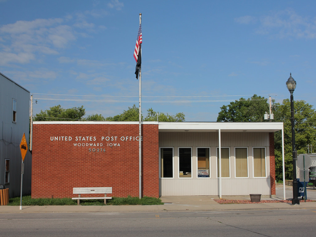 Post Office Woodward, IA Woodward was founded in 1880 up… Flickr