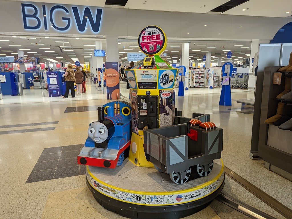 Westfield Warringah mall Kiddy Rides Australia Thomas and … Flickr