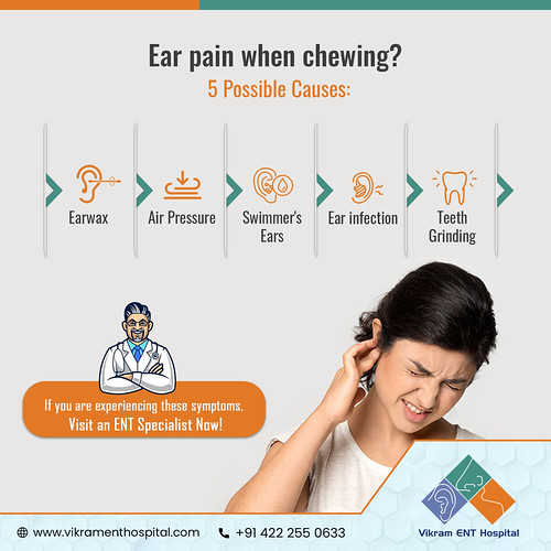 Ear pain when chewing Vikram ENT Hospital Flickr