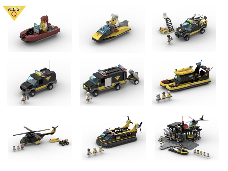 RESQ sets reimagined LEGO Town Eurobricks Forums