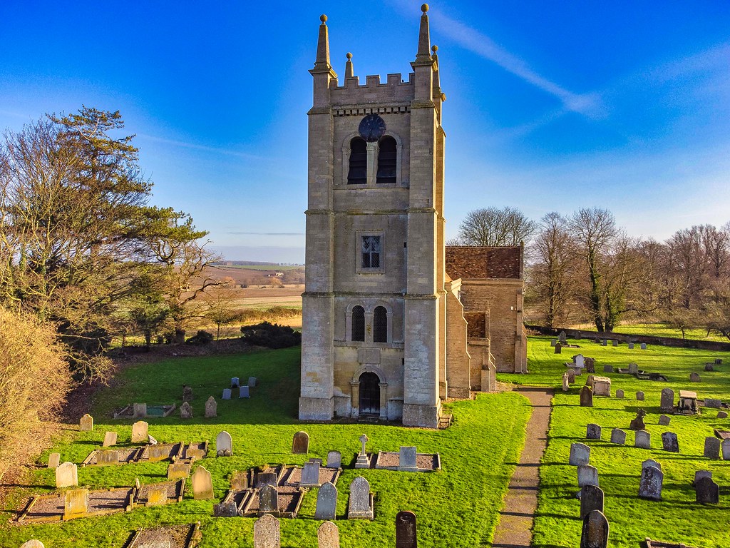 DJI St Marys Church Leighton Bromswold Cambridgeshire Flickr