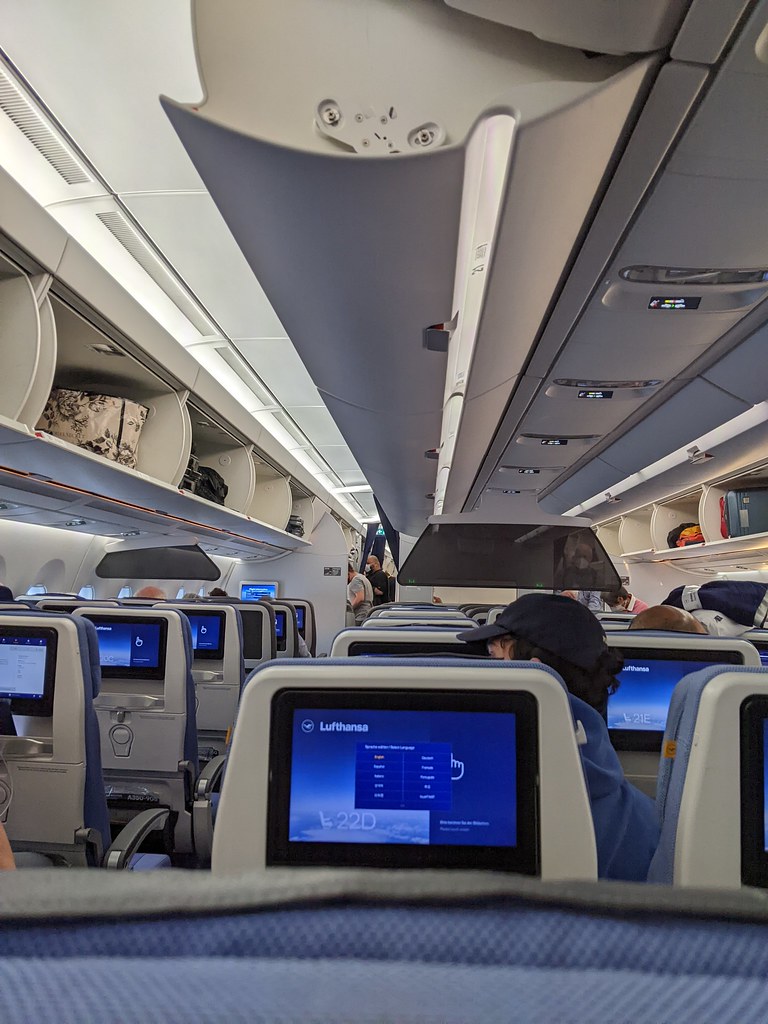 Lufthansa flight from LAX to Munich James Hutson Flickr