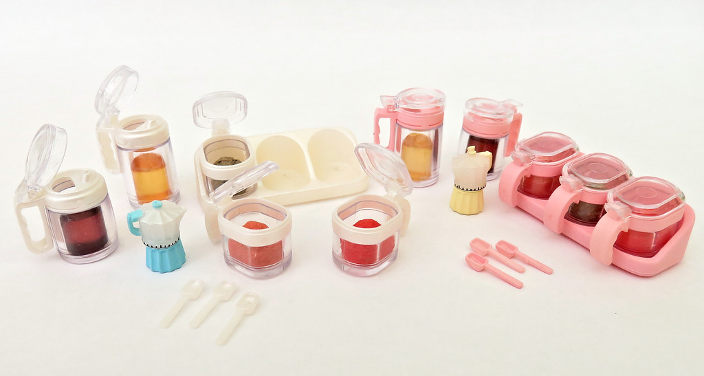 JYKYS Mini Collection Kitchenware A & B 3 Seasoning Box