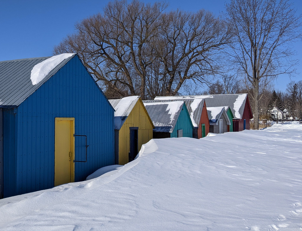 Boat houses Boat houses South Lancaster, Ontario Dominic Labbe Flickr