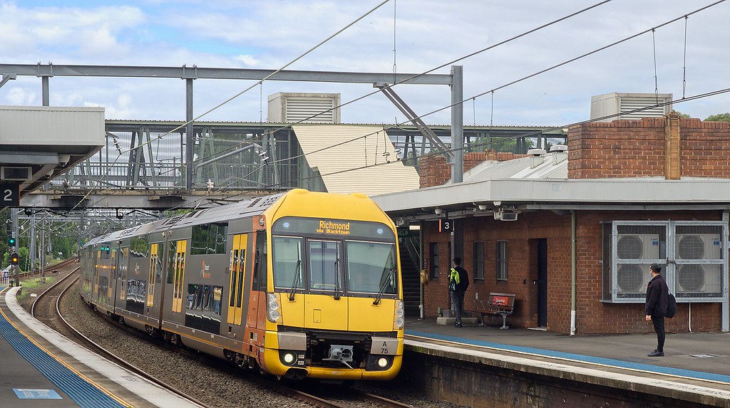 Richmond train Toongabbie, suburban Sydney, Australia. Wes… Flickr