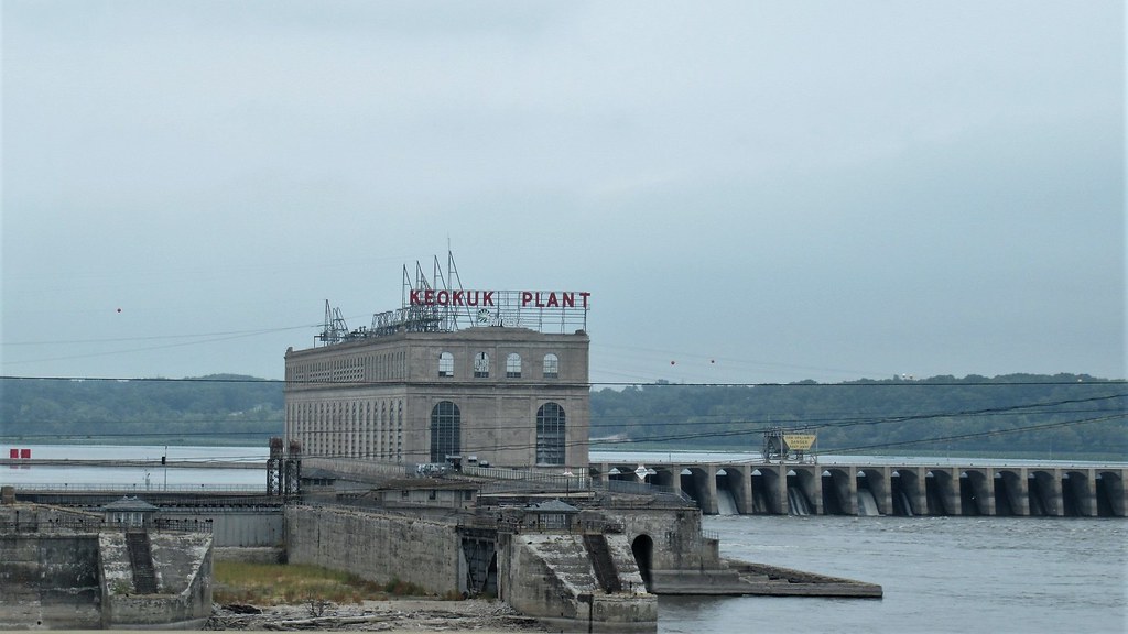 Keokuk Plant, Lock & Dam 19, Mississippi River, Keokuk, Io… Flickr