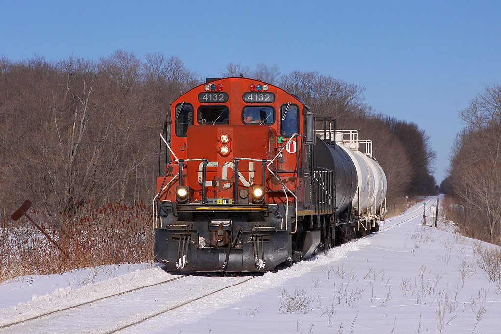 Longford Mills 2 Here's a winter shot of 595 as it approa… Flickr