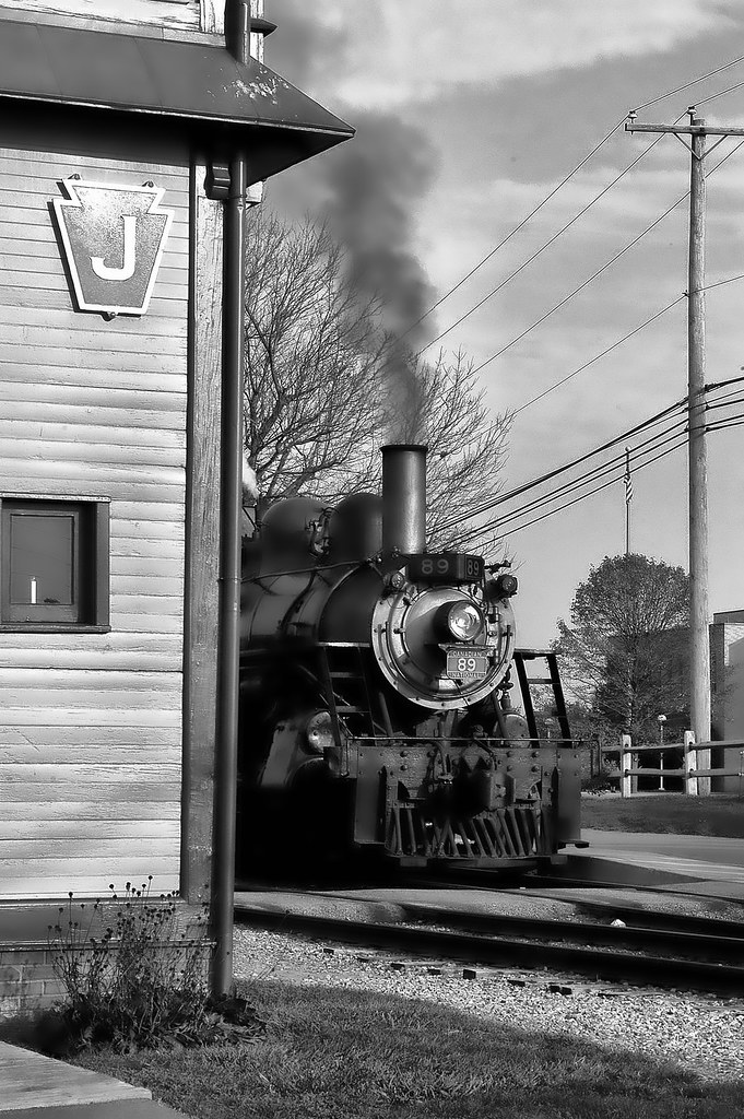 89 at "J" Tower Strasburg Railroad Kenny Ganz Flickr