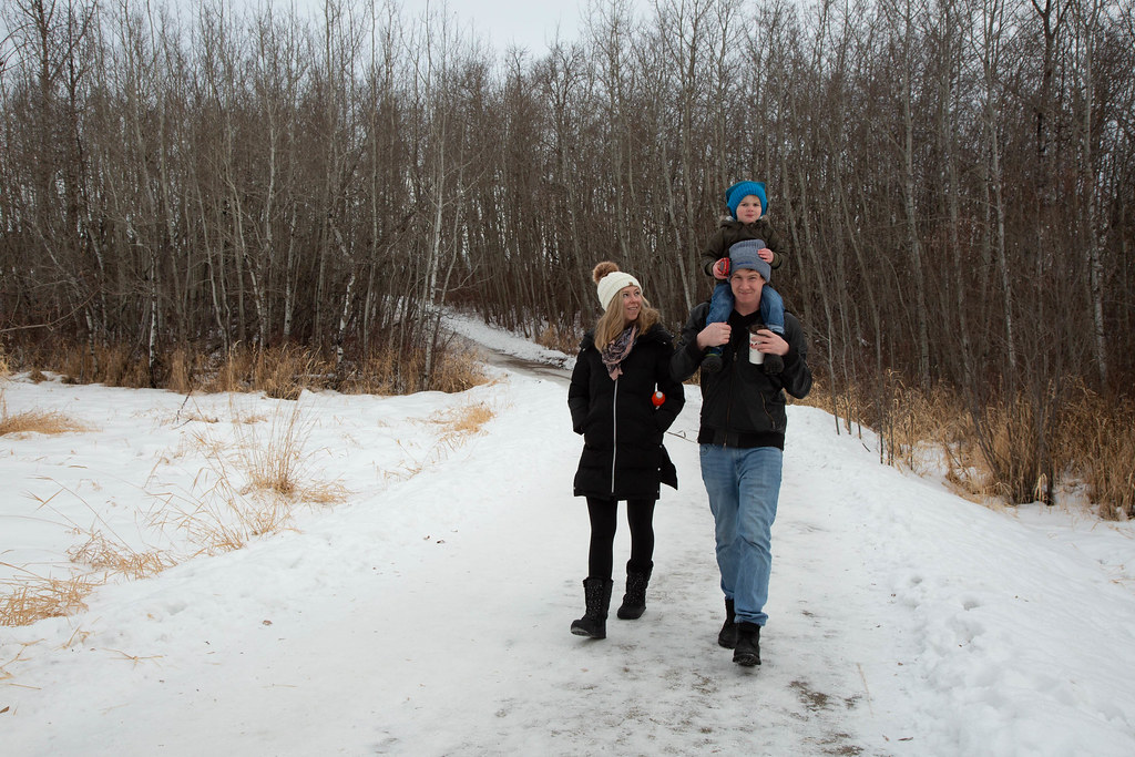 Bellerose Park Trail Bellerose Park Trail outdoor winter a… Flickr