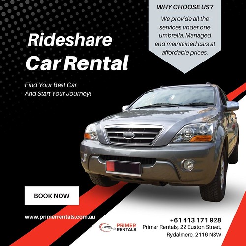 rideshare car rental Rideshare car rental from Primer Rent… Flickr