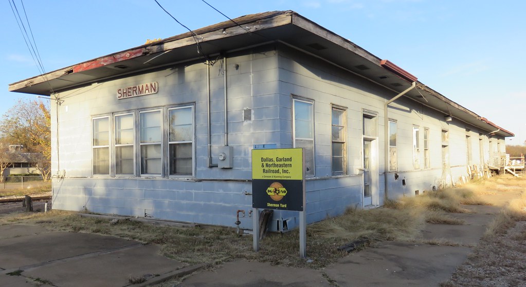 Old Texas & Pacific Railroad Depot (Sherman, Texas) Flickr