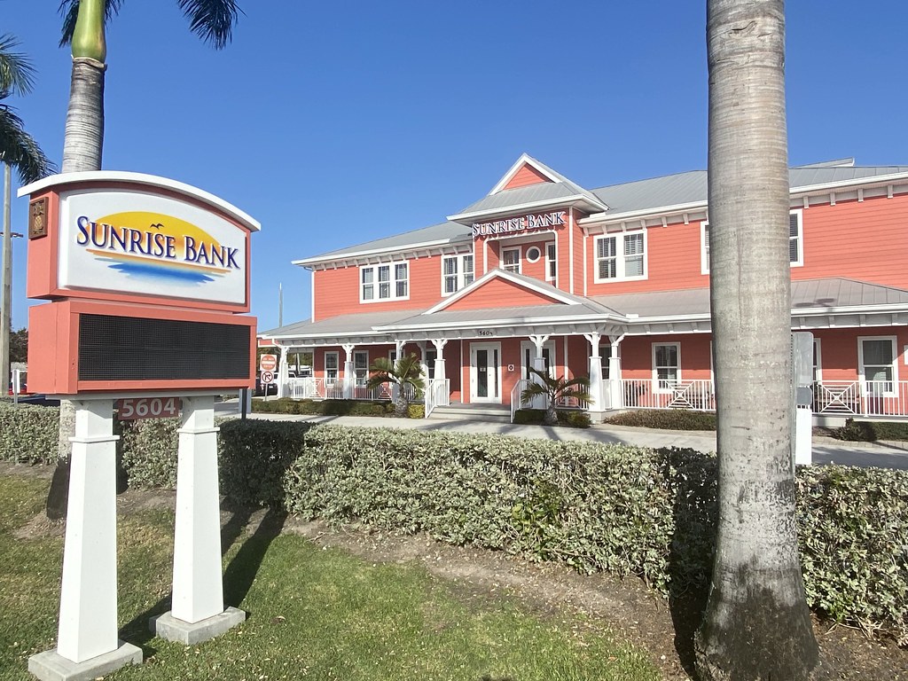 Sunrise Bank for the Sunshine State Despite huge consolida… Flickr