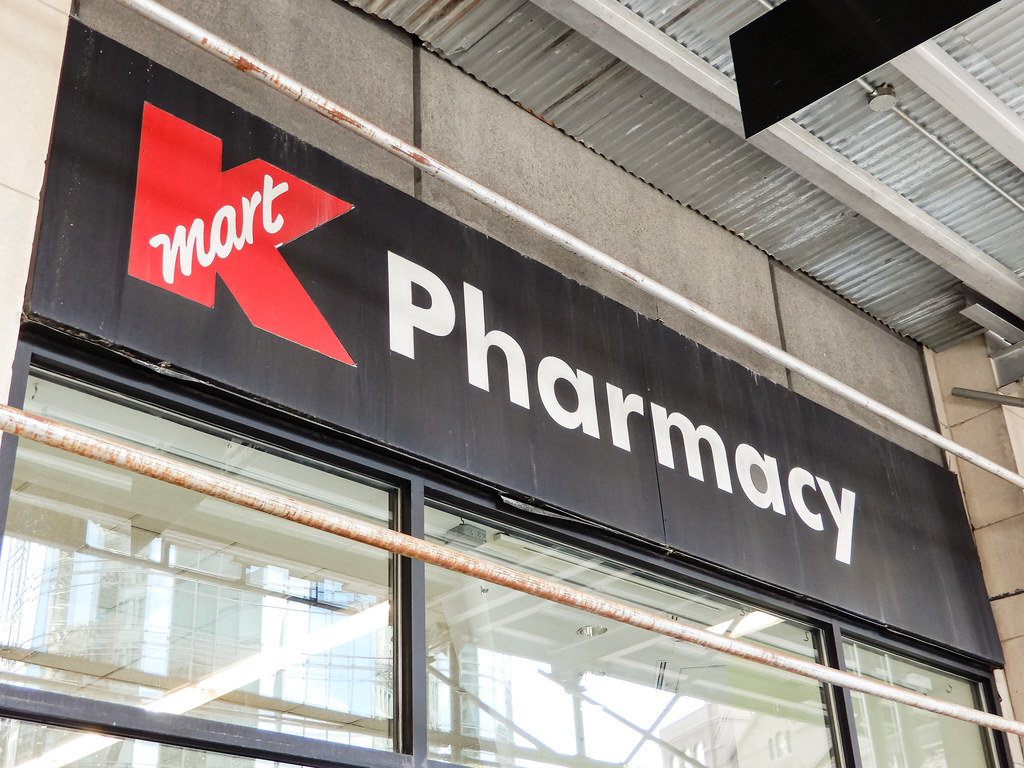 Kmart Pharmacy Sign at Astor Place NYC Dblackwood Flickr
