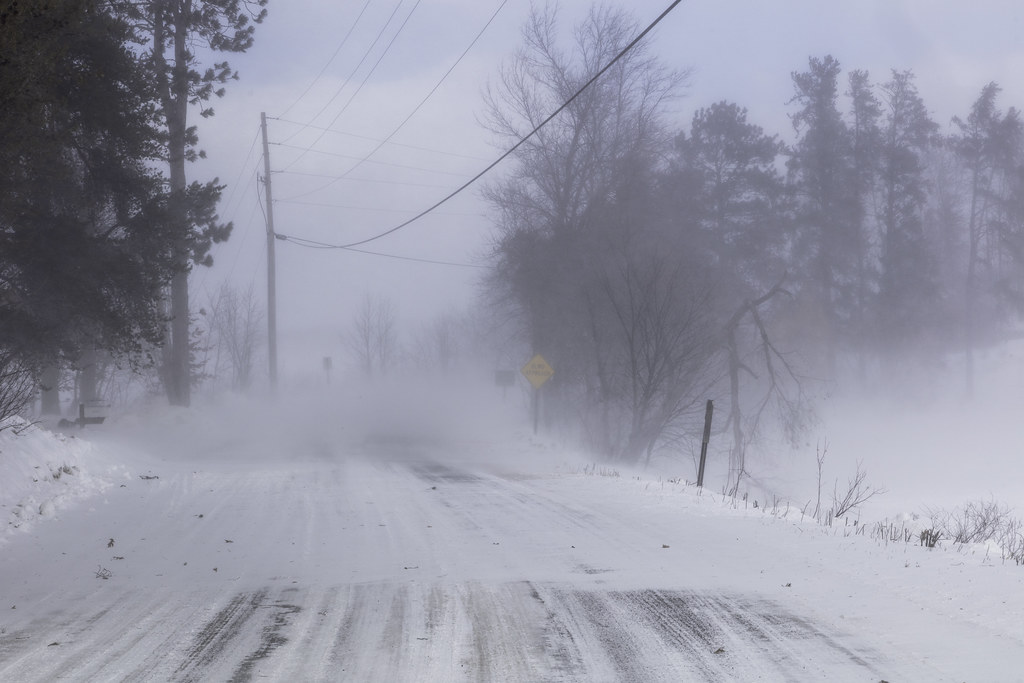 Blowing snow in McGregor, Minnesota Please attribute to Lo… Flickr