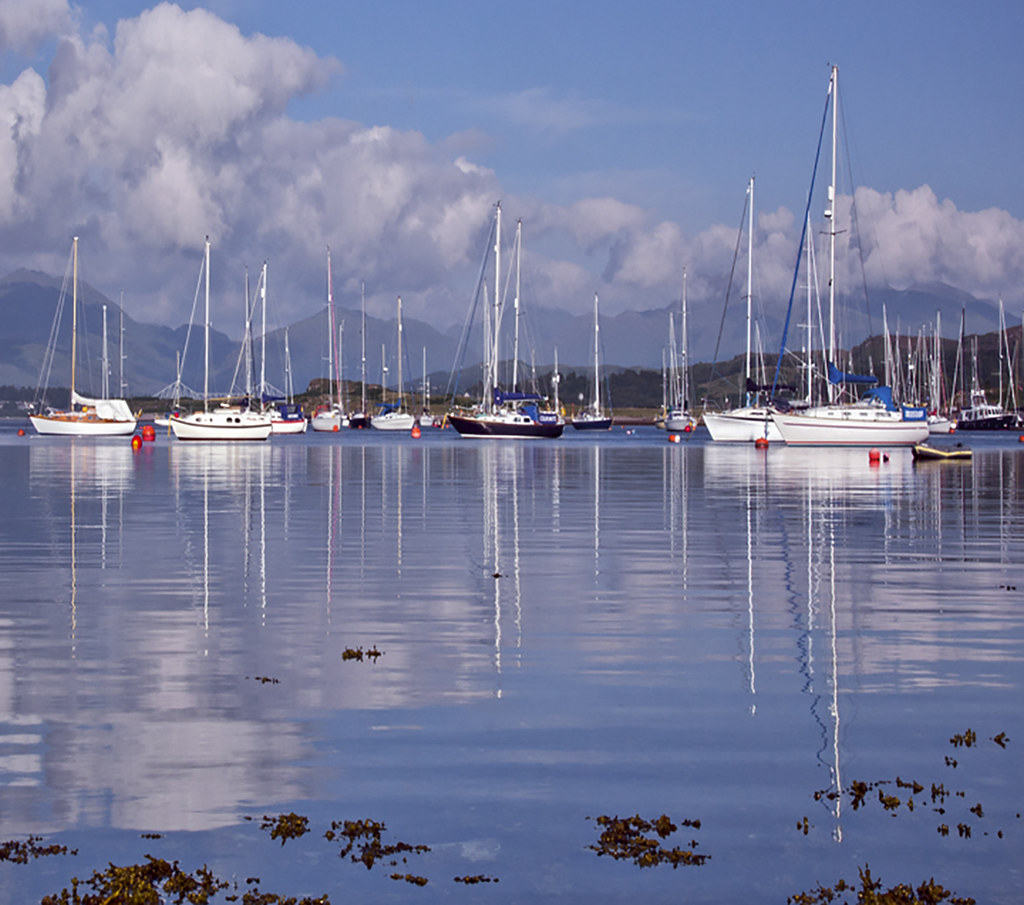 Dunstaffnage marina Oban Argyllshire Scotland Dunstaffnage… Flickr