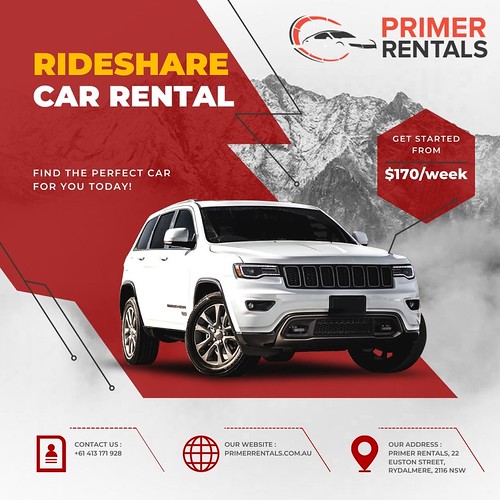 Rideshare car rental Rideshare car rental is the answer fo… Flickr