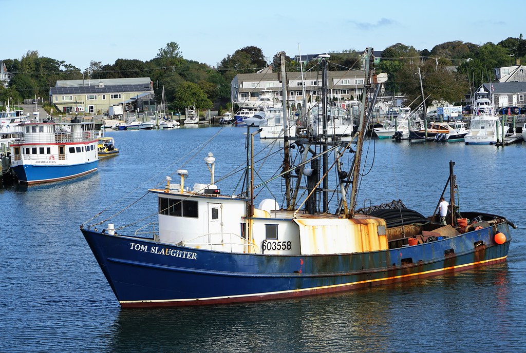 07a Hyannis MA Lobster Boat in Hyannis Harbor John Hagstrom Flickr