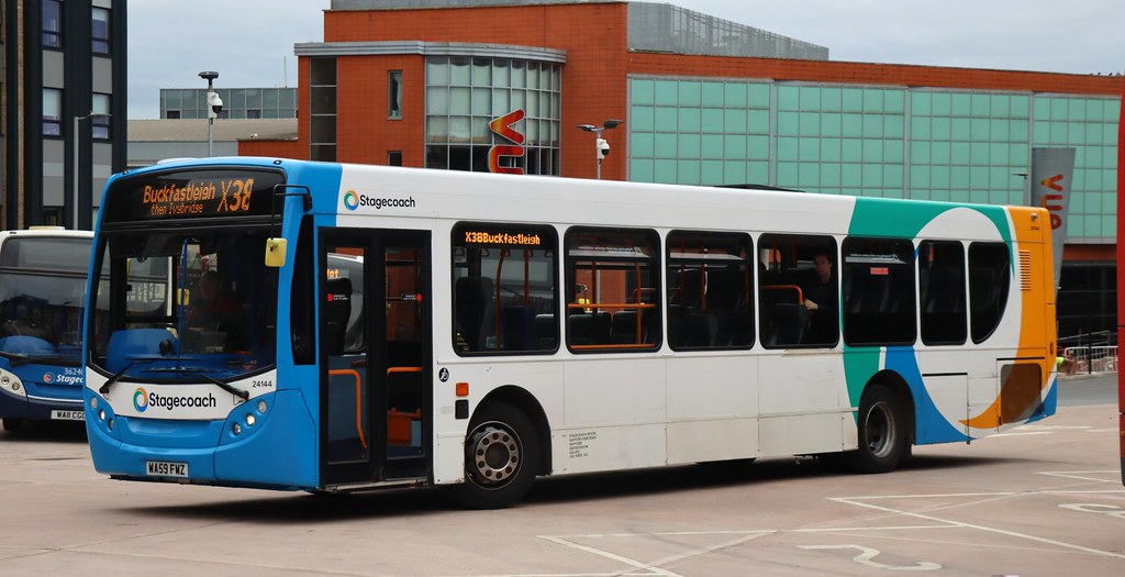 Stagecoach Devon 24144 WA59FWZ departs from Exeter Bus Sta… Flickr