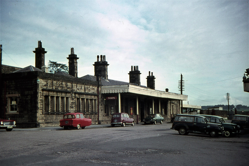 Buxton Station Exterior. 01.09.1970. (FF588) Jim Freebury … Flickr