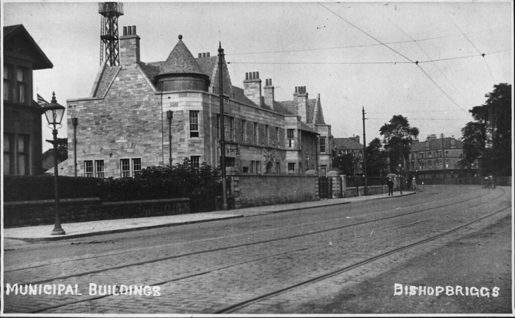 Kirkintilloch Road, view looking east. Flickr