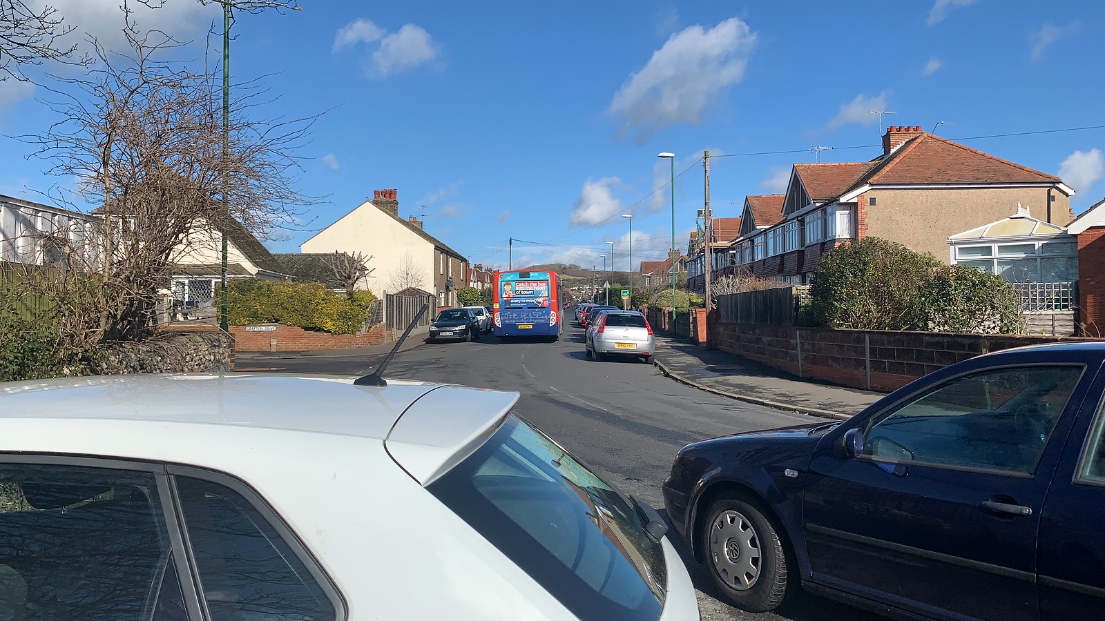 BUSES ON BOUND STONE LANE LANCING Flickr