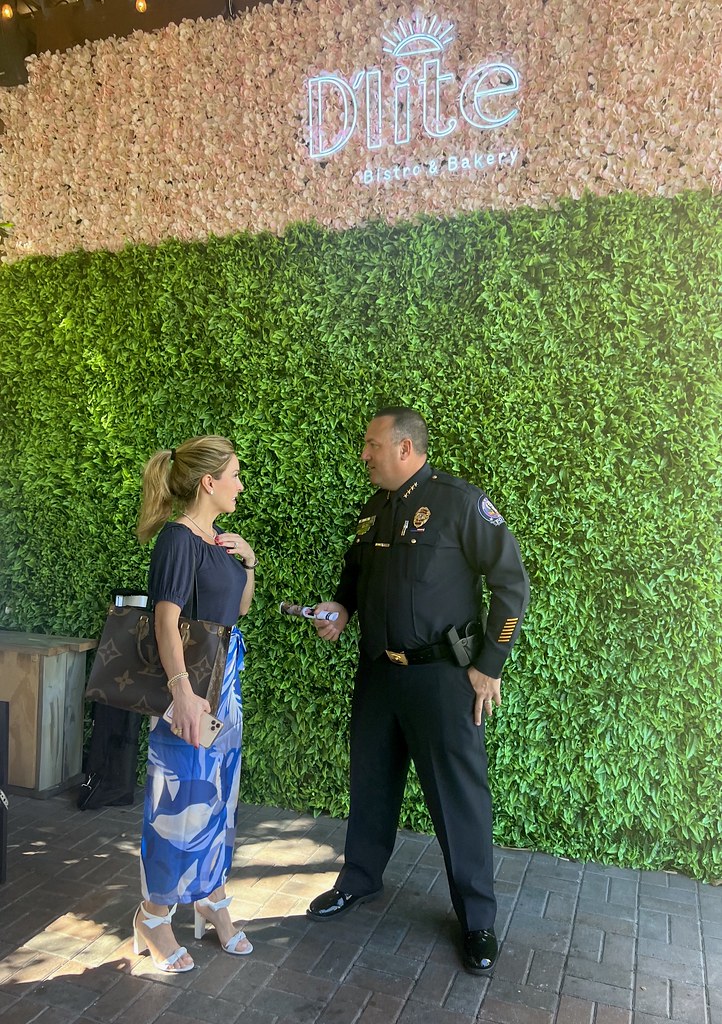 Brunch with Our Cops at D'Lite Bistro & Bakery Key Biscayn… Key Biscayne Chamber Flickr