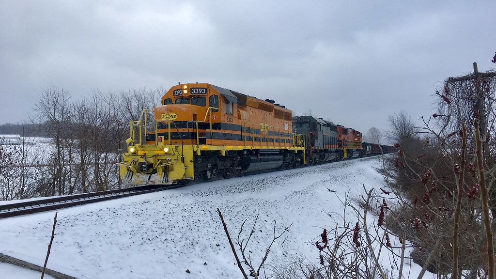 Buffalo and Pittsburgh Billet Train at Chaffee, NY Flickr