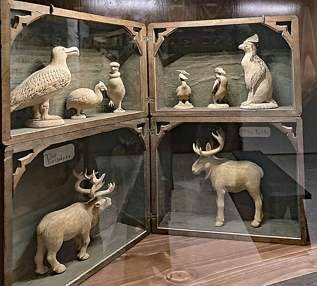 Wood Carving Display Levi Fisher Ames carved hundreds of s… Flickr