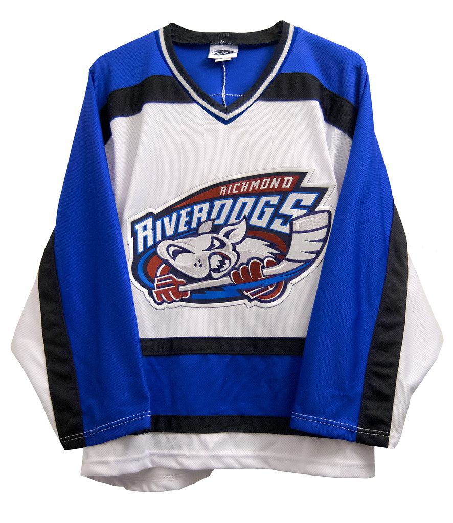 Richmond Riverdogs jersey, UHL (2003/052005/06) United Ho… Flickr