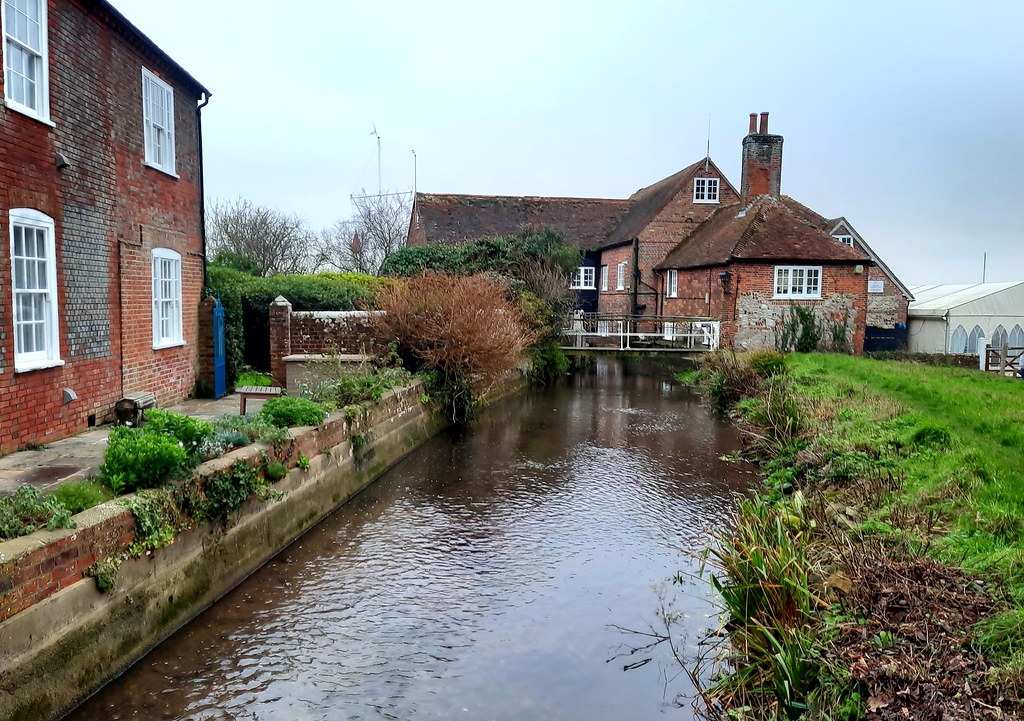 Bosham Mill and stream, West Sussex Leimenide Flickr