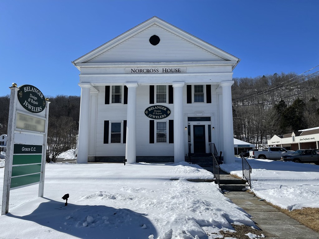 Norcross House. Monson, Massachusetts. Built in early 1830… Flickr