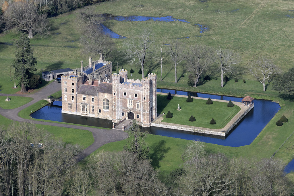 Middleton Towers aerial image country house in west Norf… Flickr