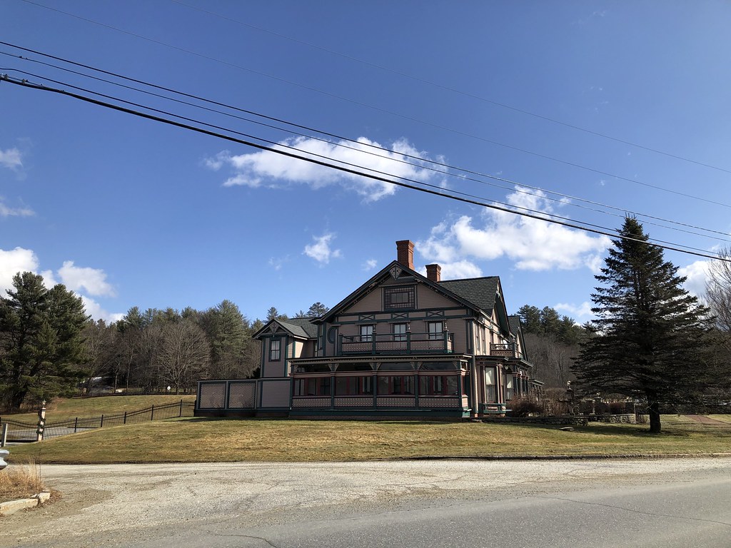 Marlow, NH Christmas Trees Inn (1838) Austin Dodge Flickr