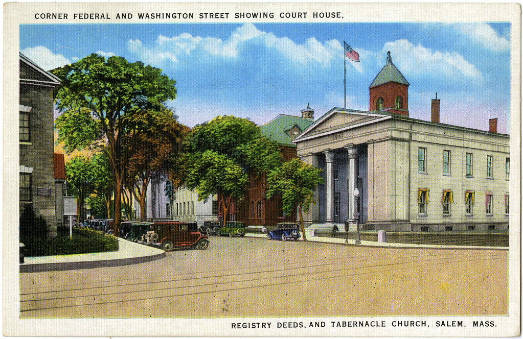 Corner Federal and Washington Street Showing Court House, … Flickr