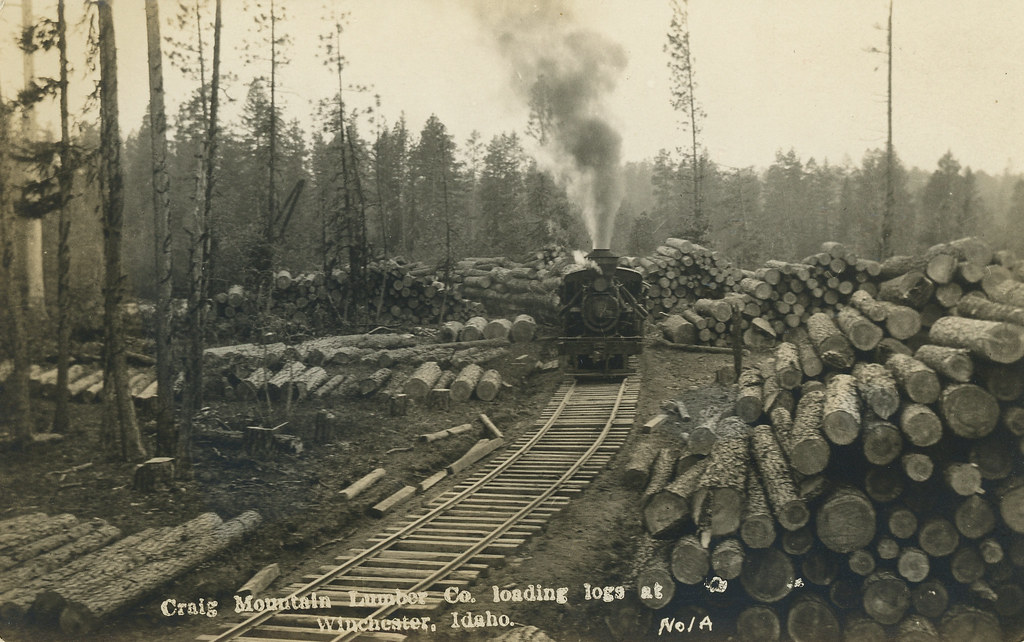 Craig Mountain Lumber Company, circa 1912 Winchester, Id… Flickr