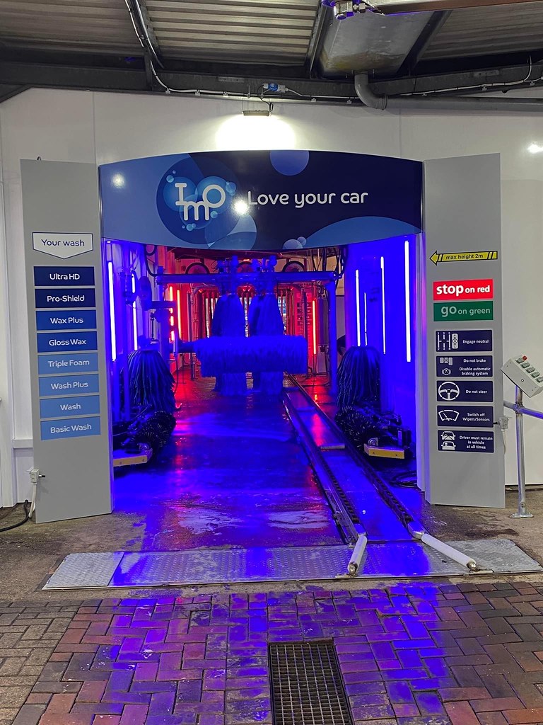 New IMO car wash branding new equipment Showing the inside… Flickr