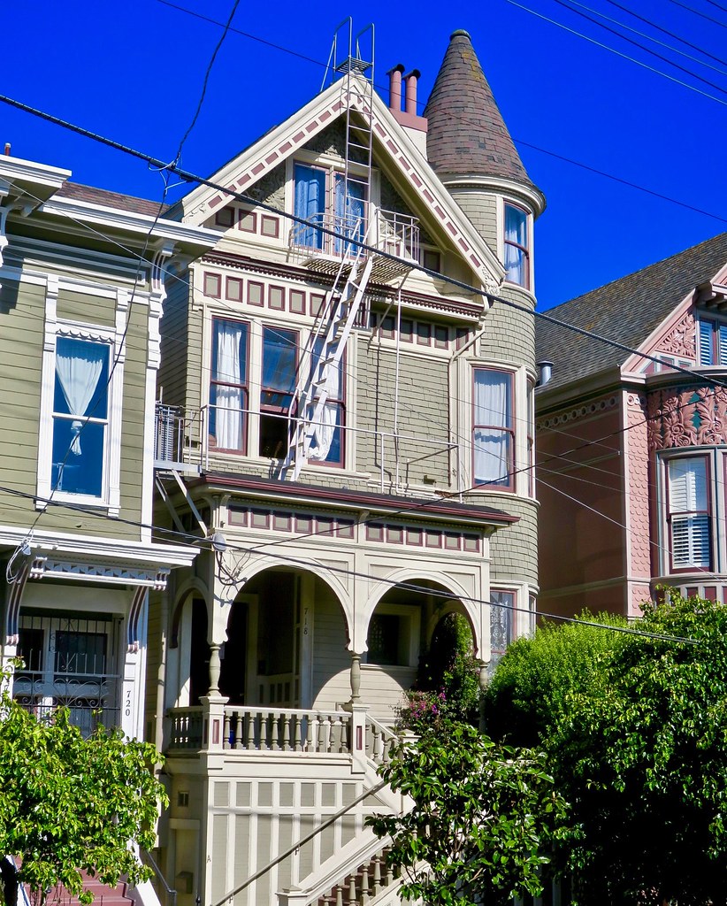 Victorian House, San Francisco, CA Victorian house at 718 … Flickr