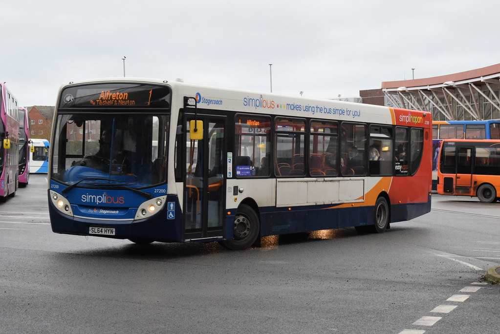SEM 27200 Mansfield bus station Stagecoach East Midlands… Flickr