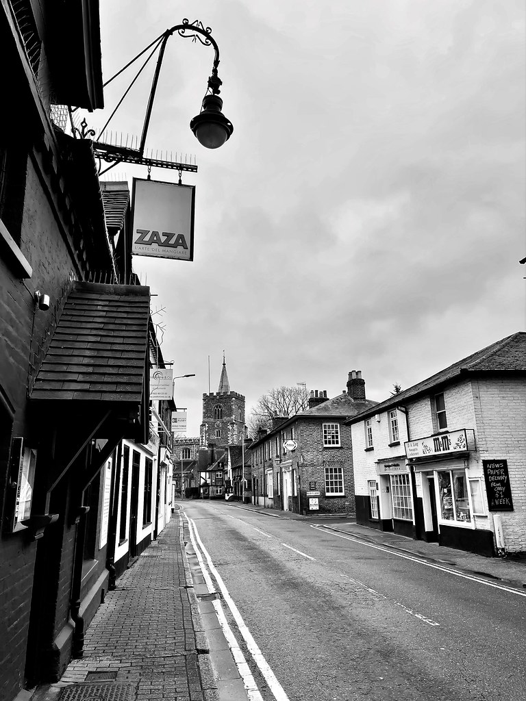 Church Street, Rickmansworth, Herts. UK 2022. Deborah Chambre Young