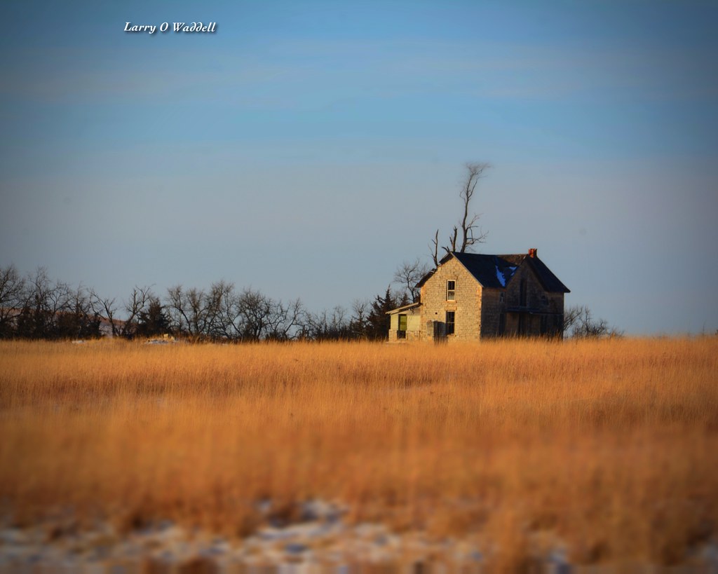 Old Kansas Farmstead Larry Waddell Flickr