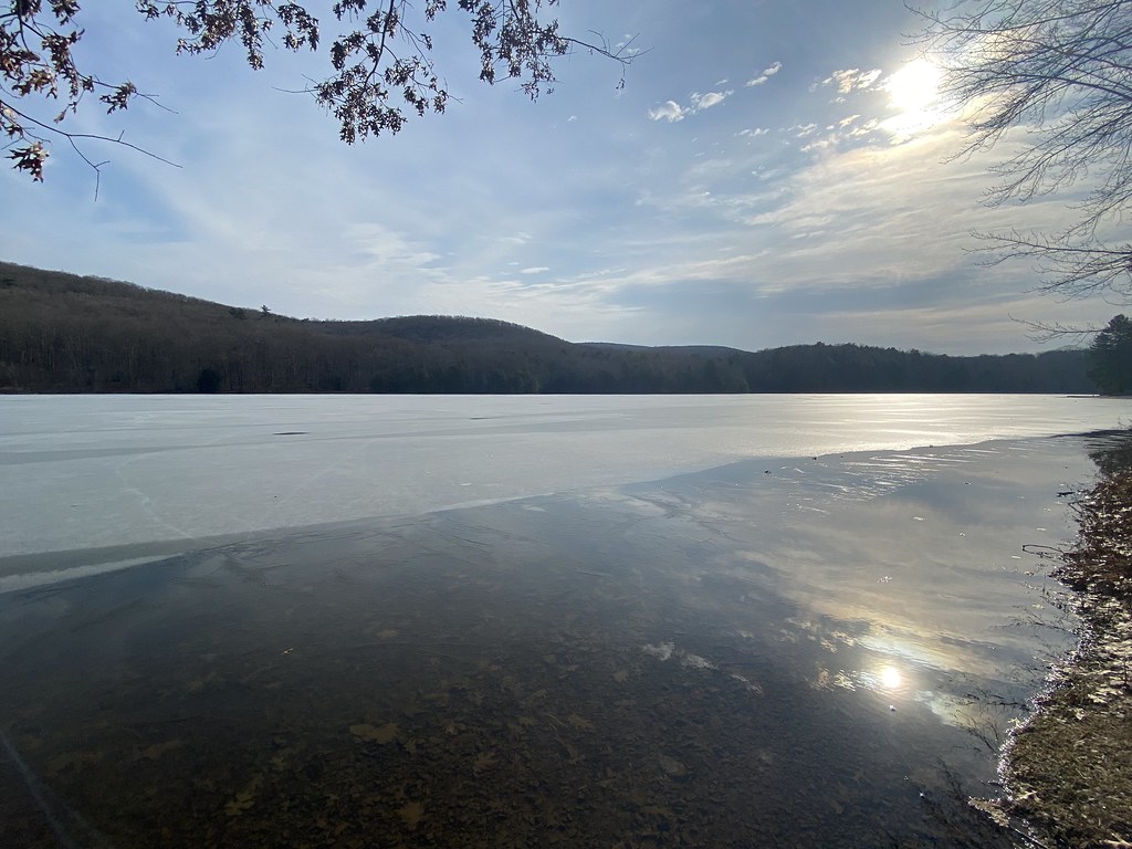Tuscarora Lake in Winter Seen in Tuscarora State Park, Sch… Flickr