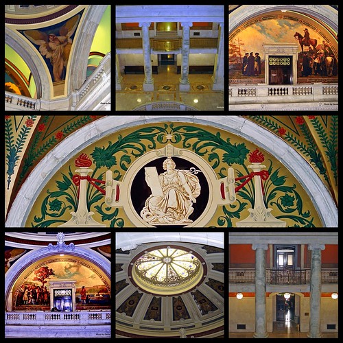 Interior of William J, Brennen Court House Jersey City Flickr