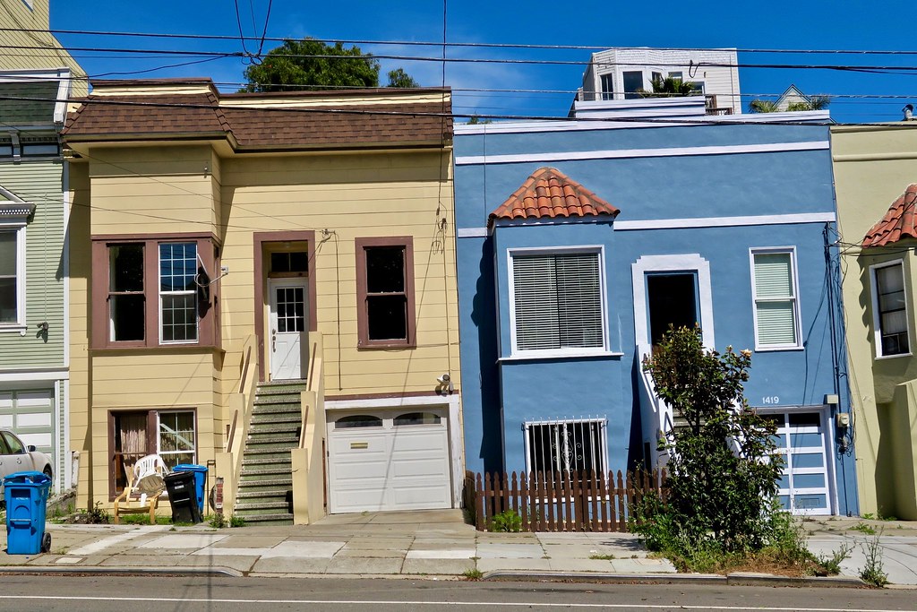 Potrero Hill Houses, San Francisco, CA Two houses at 1417 … Flickr
