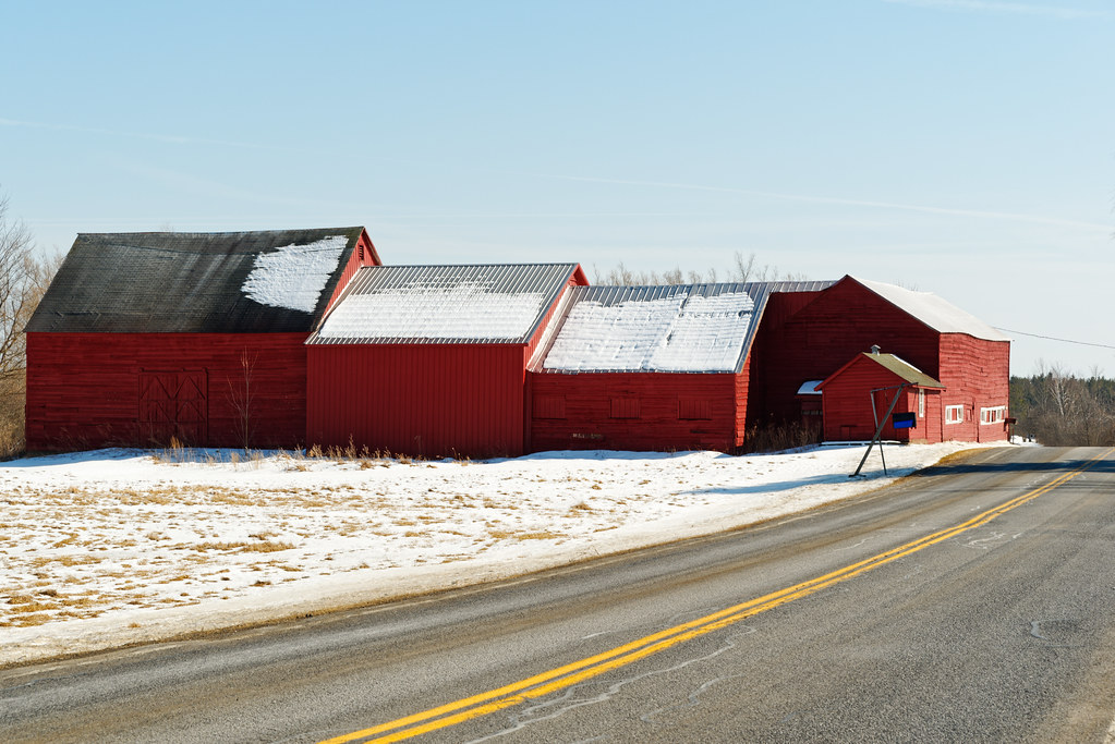 Red Barns Princetown, New York. Paul Flickr