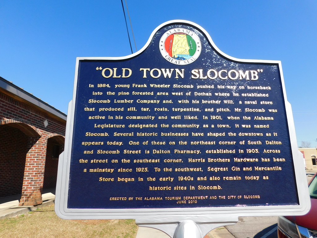 "Old Town" Historic Marker Alabama Jimmy Emerson