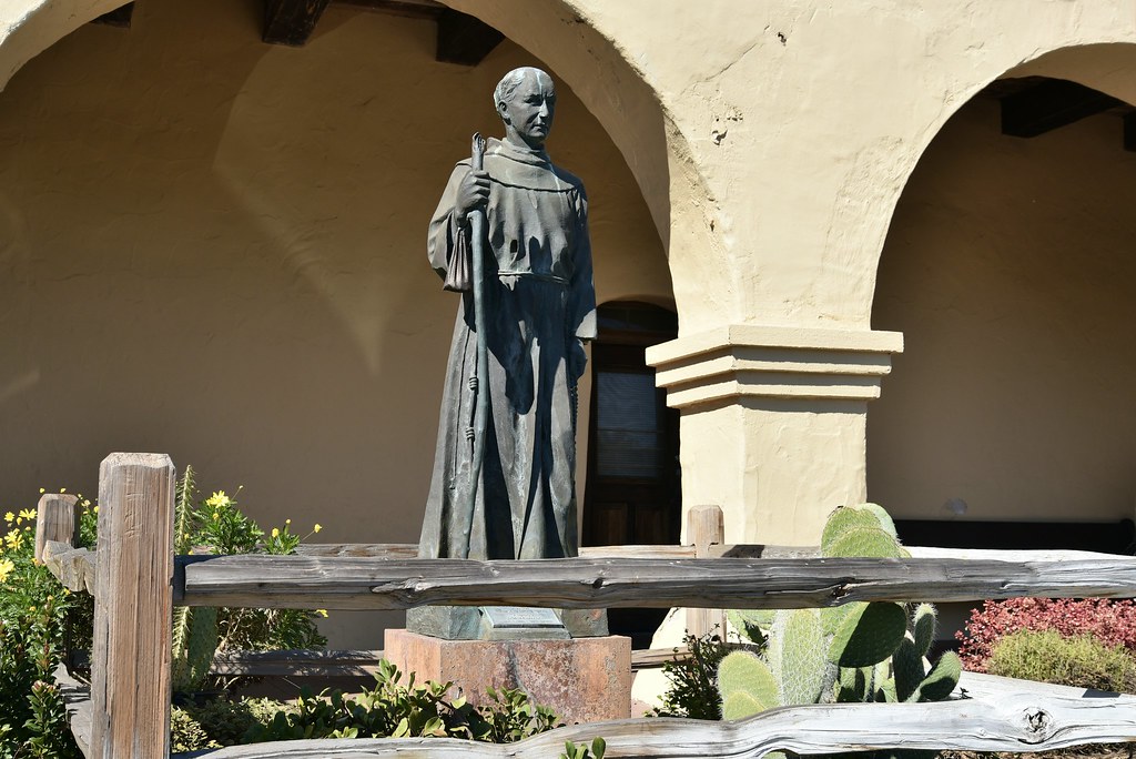 Fray Junípero Serra This statue of Junípero Serra survived… Flickr