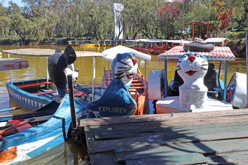 Burnham Park rental boat bootlet Tony the Tiger repainted … Flickr